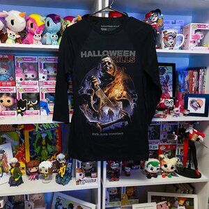 Fright Rags Halloween Kills baseball raglan tee shirt unisex small